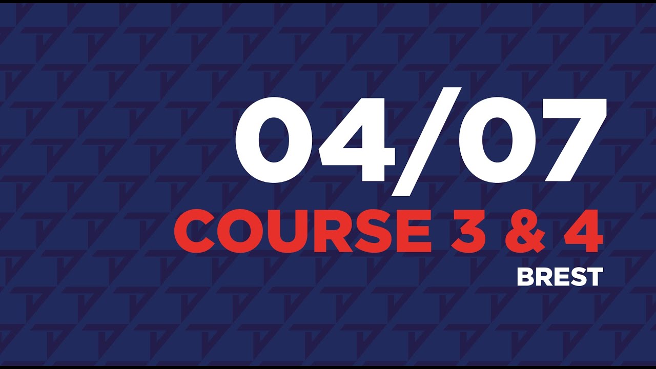 Tour Voile - Jour 5 - Course 3 et 4 à Brest