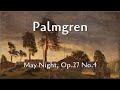 Palmgren   may night op27 no4