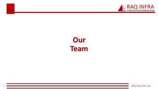 RAQ Infra Pvt Ltd Profile