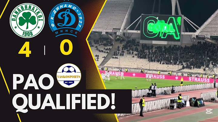 ΠΑΝΑΘΗΝΑΪΚΟΣ - ΝΤΙΝΑΜΟ ΜΙΝΣΚ 4-0 | ΘΡΙΑΜΒΟΣ ΣΤΟ ΟΑΚΑ & ΠΑΝΗΓΥΡΙΣΜΟΙ ΓΙΑ ΤΗΝ ΠΡΟΚΡΙΣΗ | 19/12/2024