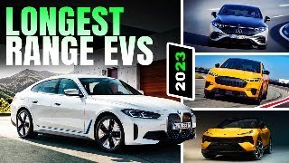 Say Goodbye to Range Anxiety: Longest Range EVs for 2023