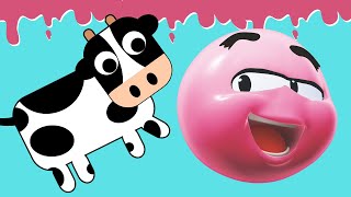 Make DIY Cow with Wonderballs | Best out of Waste Ideas for Kids | Wonderballs Playground