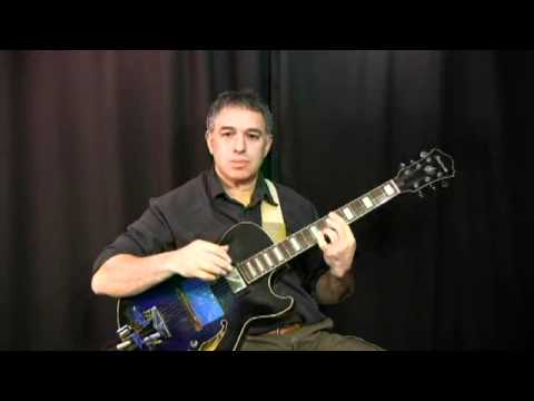 Sonny Rollins "Doxy" Jazz Guitar Lesson @ GuitarInstructor.com (excerpt)