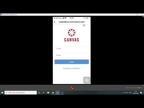 Canvas App Aluno