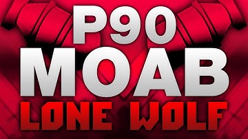 MW3: P90 MOAB - Being a Lone Wolf (Modern Warfare 3 Gameplay/Commentary)