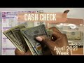 Cash Check | April 2021 | Week 1 Check In