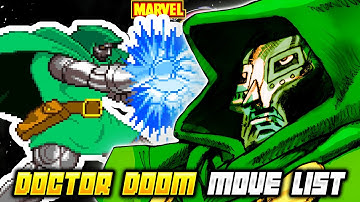 DOCTOR DOOM MOVE LIST - Marvel vs. Capcom 2: New Age of Heroes (MvC2)