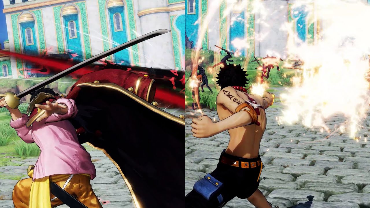 One Piece Pirate Warriors 4 - Gol D. Roger & Portgas D. Ace (Father And ...
