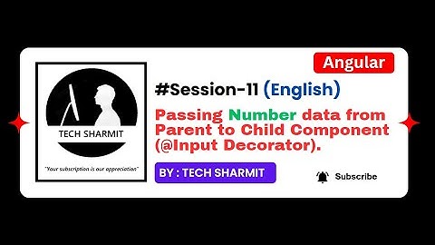Angular parent to child number binding  | Angular 19 complete tutorial in English 2025 (Session-11)