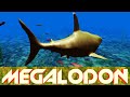 メガロドンの赤ちゃん目線で海中を自由自在に操作するゲーム 