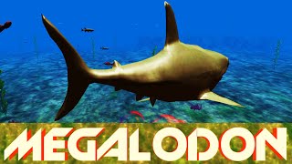 Megalodon ကလေးလေးဟာ ပင်လယ်ထဲမှာ လွတ်လပ်စွာ လှုပ်ရှားနေပါတယ်။ ❤  - Megalodon GamePlay 🎮📱 VR screenshot 3
