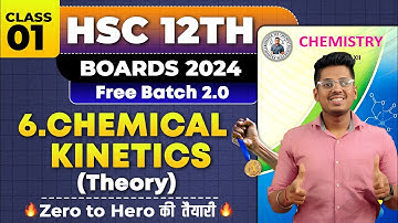 6. Chemical Kinetics  Class 12th Chemistry Class 01 H.S.C Board  By Abhishek Sir Chemistry #asc