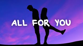 Video thumbnail of "Cian Ducrot & Ella Henderson - All For You (Lyrics)"