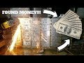 FOUND HUNDRED DOLLAR BILLS AND SILVER IN ABANDONED BANK!!! (GOT INSIDE LOCKED VAULT)