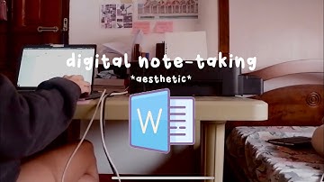 📝 how to print on loose leaf paper + take aesthetic digital notes with microsoft word