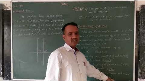 Straight line ; lecture 2 by Atul Limgude sir