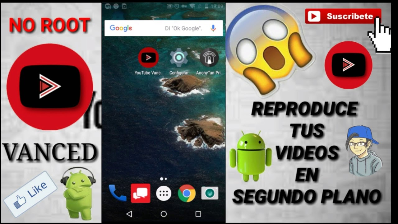 VANCED YOUTUBE - REPRODUCIR VIDEOS DE YOUTUBE EN SEGUNDO PLANO - SIN ...