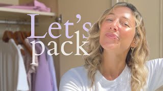 Getting ready to travel: pack my minimalist items with me ✨