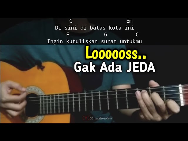 Kunci Gitar DISINI DI BATAS KOTA INI - Tommy J pisa | By Ge Mahendra class=