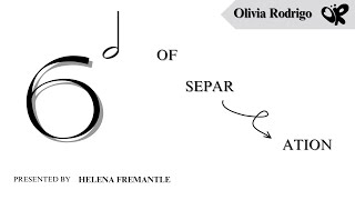 Olivia Rodrigo: her success, the love triangle of SOUR and her relationship with Taylor Swift.