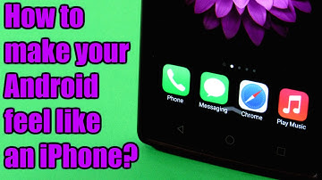 How to make your Android feel like an iPhone?