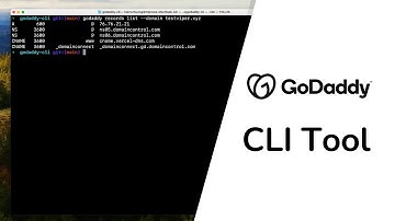 how to use GoDaddy in command line - step by step tutorial
