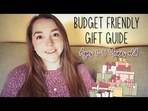 Kids Budget Friendly Gift Guide - Ages 1-5 Year Old&rsquo;s