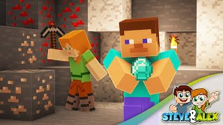 LE MINAGE  Steve&Alex (Court métrage Minecraft)