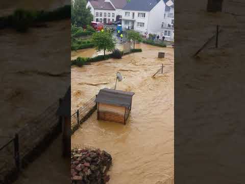 Hochwasser Dudeldorf die zweite Episode 11.06.2018