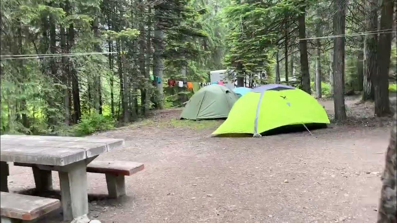 Kicking Horse campground, Yoho National Park YouTube