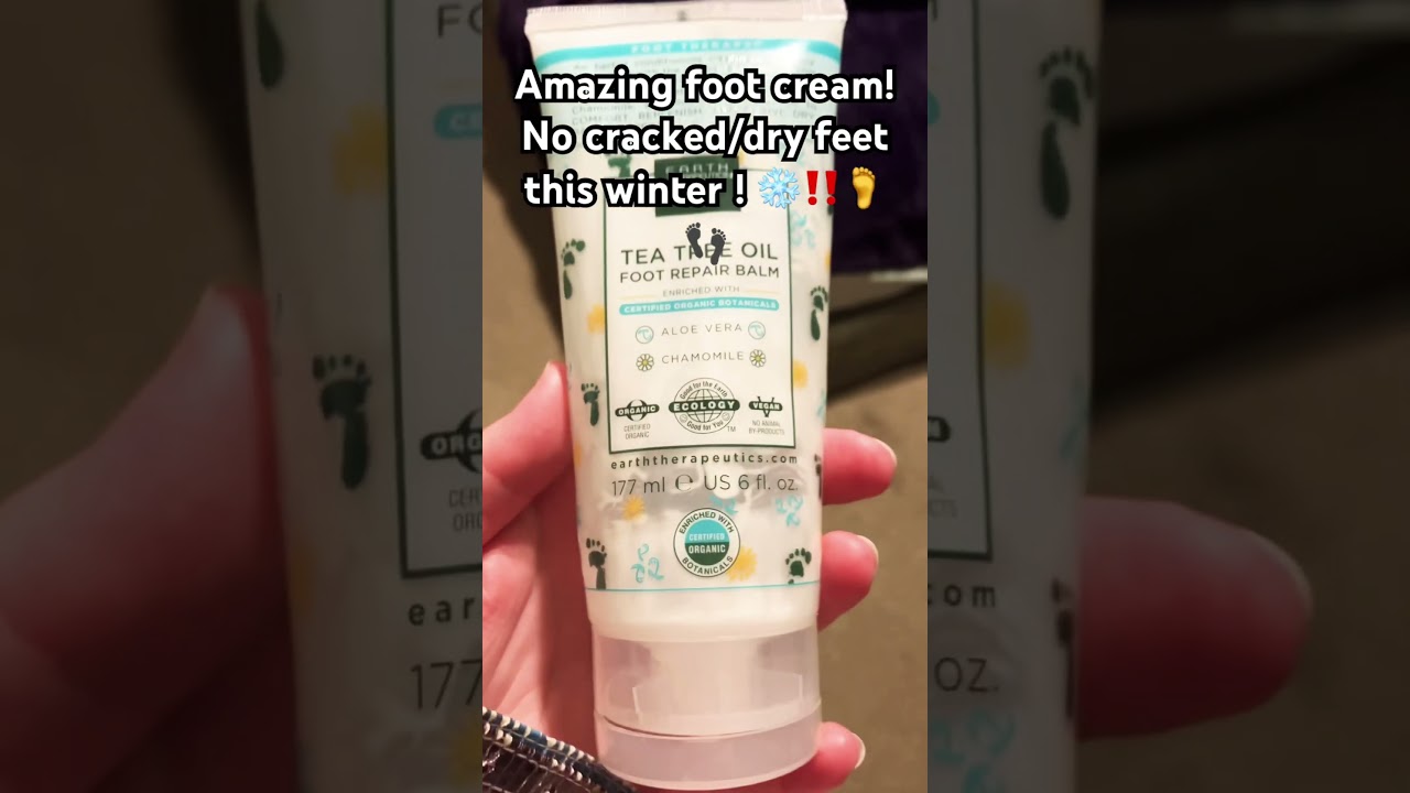 Earth Therapeutics Tea Tree Oil Foot Balm 