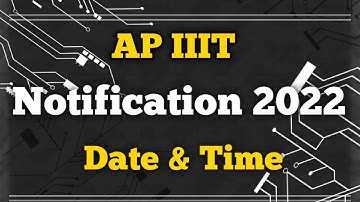 Ap iiit notification 2022 | Ap iiit admissions 2022 | FocusfireRgukt | iiit notification 2022