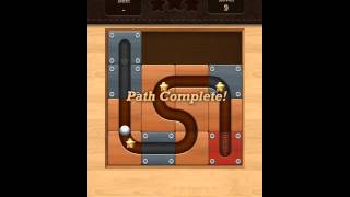 Roll the Ball slide puzzle Star Level 9 Solution screenshot 1