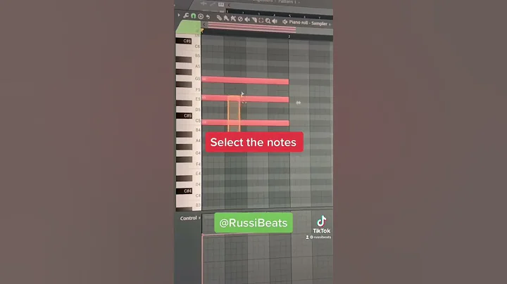 FL Studio 20 Hot Key : How to Duplicate Notes in the Piano Roll