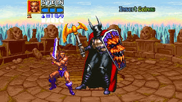 Golden Axe: The Revenge of Death Adder Longplay (Arcade) [QHD]