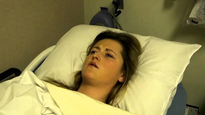 Stevie right after gallbladder surgery part 1