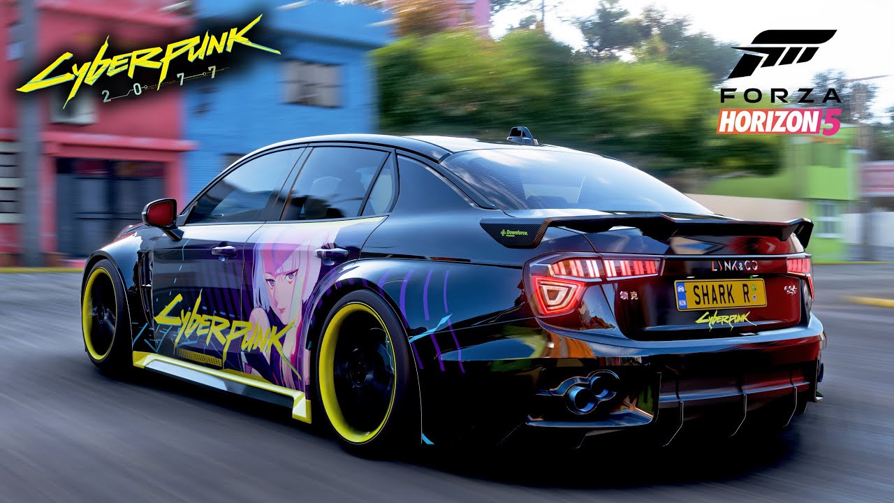 Cyberpunk Car in Forza Horizon 5 How to Get Widebody Lynk and Co 03
