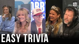 Show Competes in Super Easy Trivia by Bobby Bones Show 8,737 views 10 days ago 6 minutes, 13 seconds