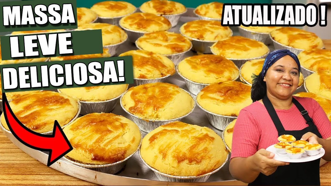 Empada que Derrete na Boca Massa 3 INGREDIENTES + Dicas Congelamento e Venda atualizado