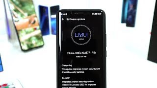NEW EMUI 10 update arrived to Huawei Mate 20 Pro JUST NOW!