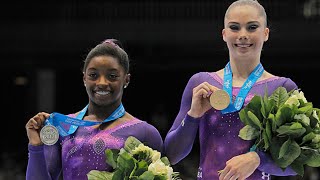 simone biles and mckayla maroney nailing vaults for 6 minutes