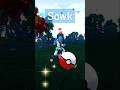 Caught Sawk in Pokémon Go #shorts #ytshorts #pokemongo #sawk