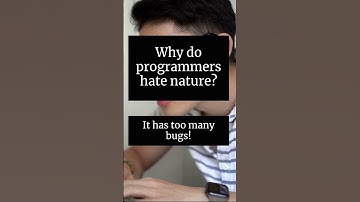 Why don’t programmers like nature?