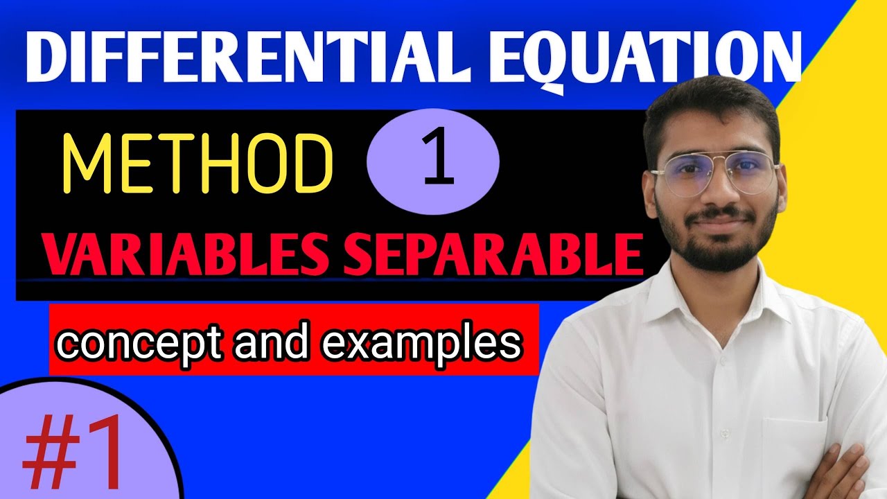 Engineering Variables Differential equation | variables seprable | engineering mathematics ...