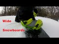 Wide Snowboard Test  Do You Need a Wide Snowboard for Size 11 12 or 13
