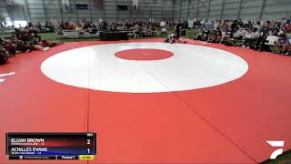 160 Lbs Placement Matches (16 Team) - Elijah Brown, Pennsylvania Red Vs Achilles Evans, Team Color