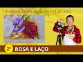 Rosa Vermelha e laço