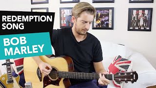 'Redemption Song' Bob Marley Guitar Lesson Tutorial - Easy Beginner screenshot 3