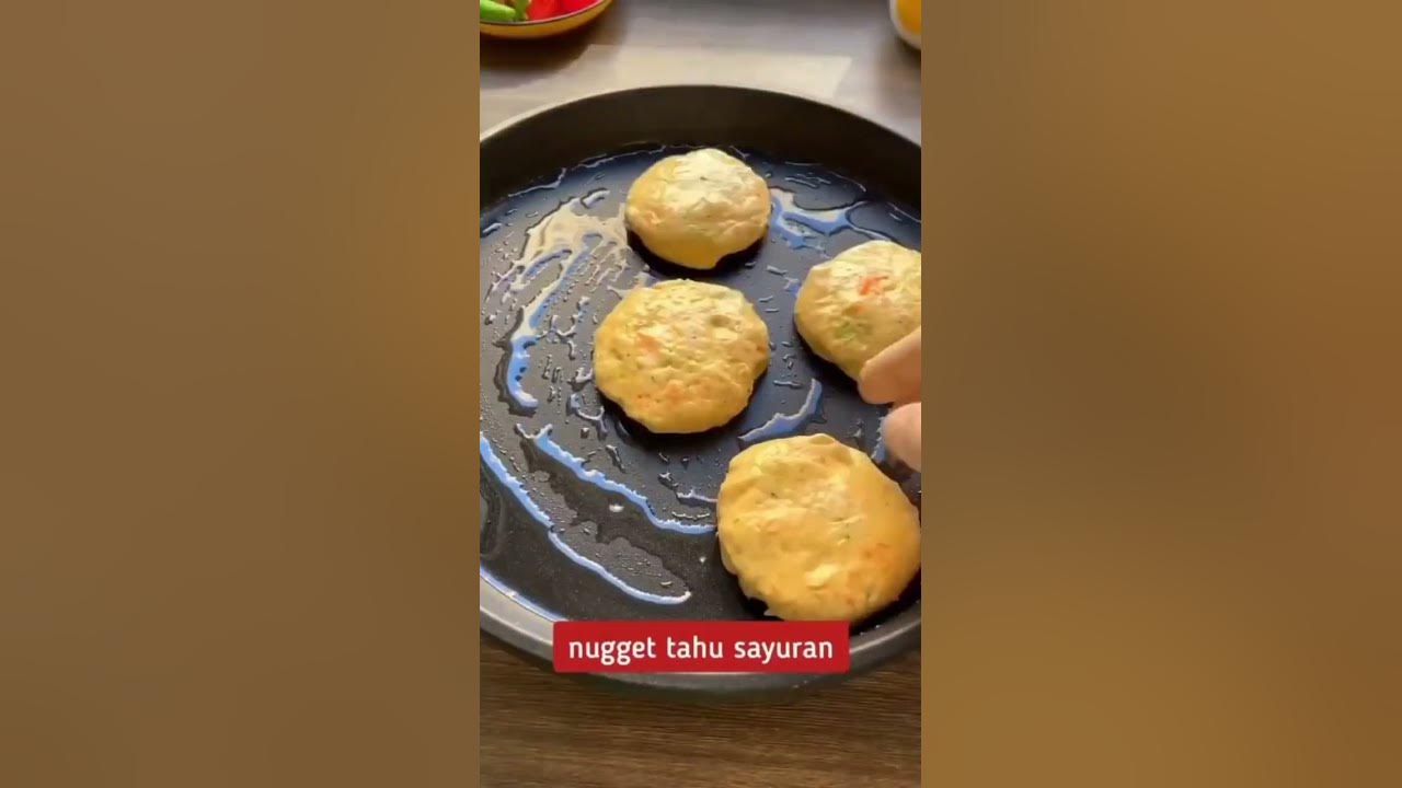 nugget tahu sayuran yang simpel