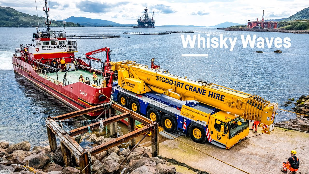 LTM 1230-5.1 A crane trip to the epicentre of Scotch whisky | Liebherr